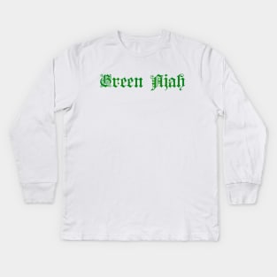 Green Ajah - Wheel of Time Kids Long Sleeve T-Shirt